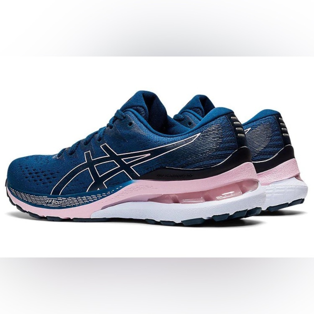 ❥𝙖𝙨𝙞𝙘𝙨: Women's Gel-Kayano 28 - Mako Blue Barely Rose - Picture 3 of 16